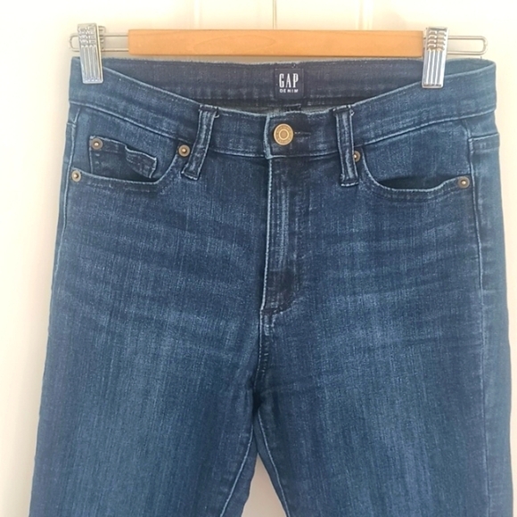 Gap dark wash high rise jeggings in size 25 regular - Picture 4 of 10